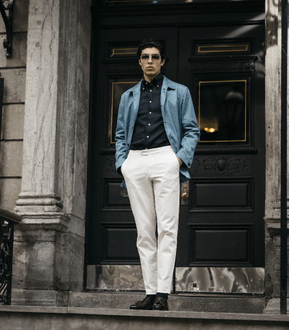 Made To Measure Chinos - The Cloakroom Tailoring
